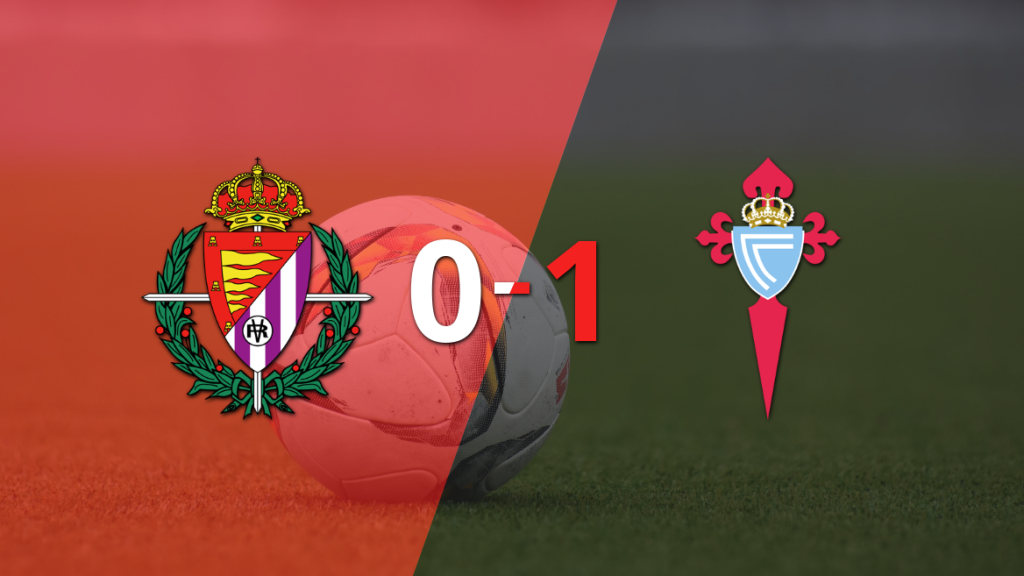Solitario gol de penal le da triunfo 1-0 a Celta sobre Valladolid