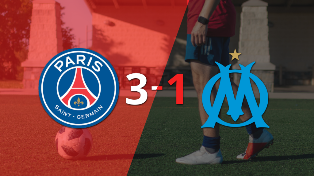 La victoria en “Le Classique” fue para PSG por 3 a 1