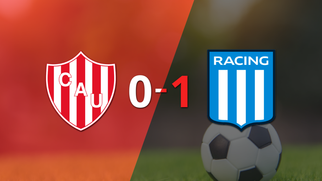 Con gol de Adrián Martínez, Racing Club se impuso 1 a 0 ante Unión