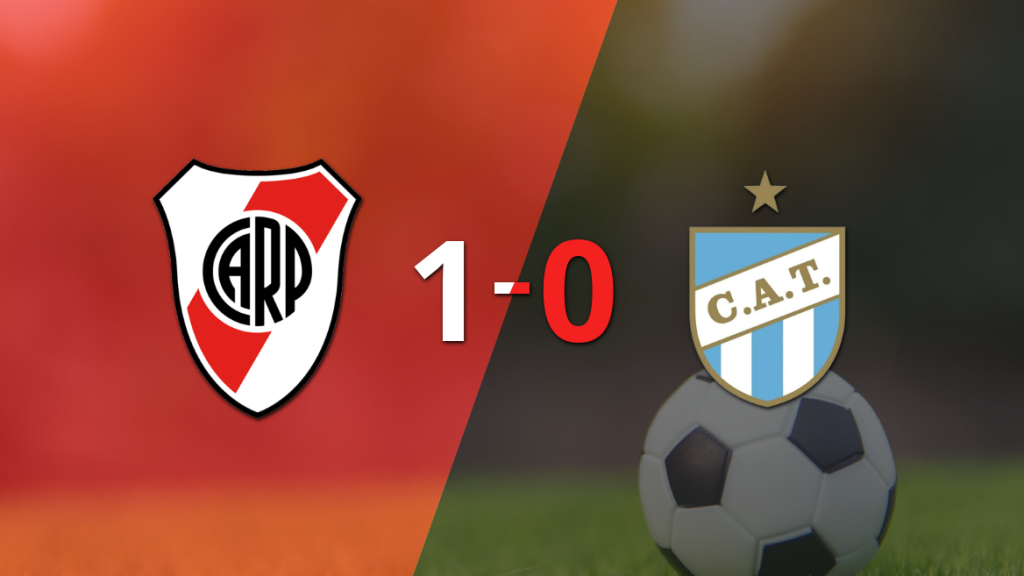 River Plate le ganó 1-0 a Atlético Tucumán