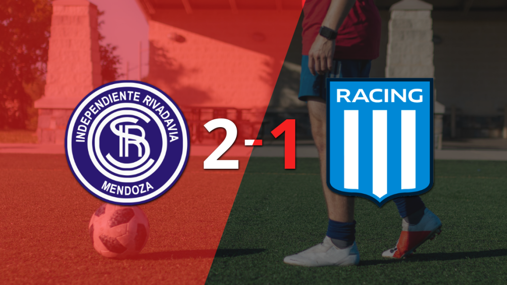 Independiente Riv. (M) se lo dio vuelta a Racing Club y le ganó 2 a 1