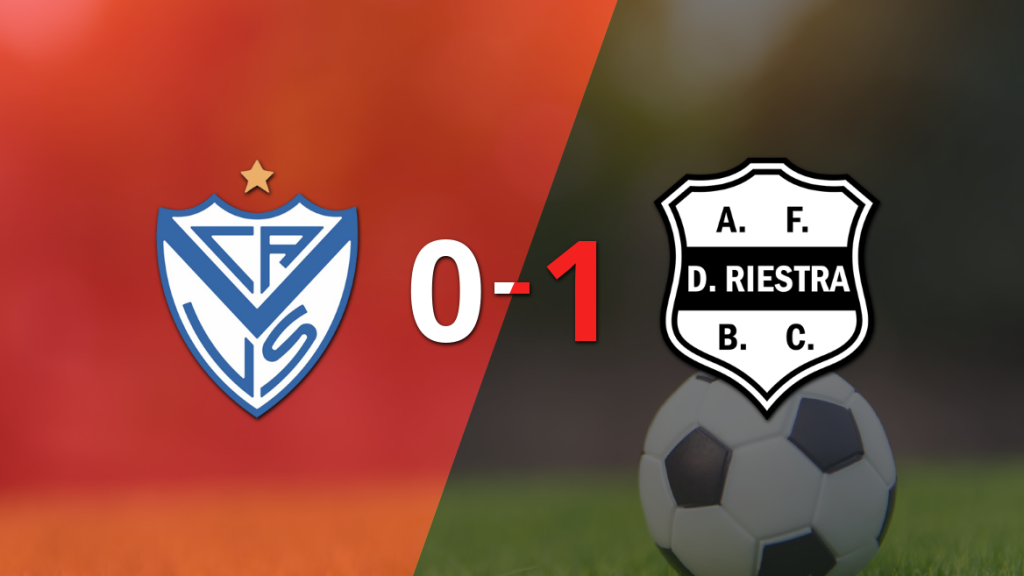 Con gol de Jonathan Herrera, Dep. Riestra se impuso 1 a 0 ante Vélez