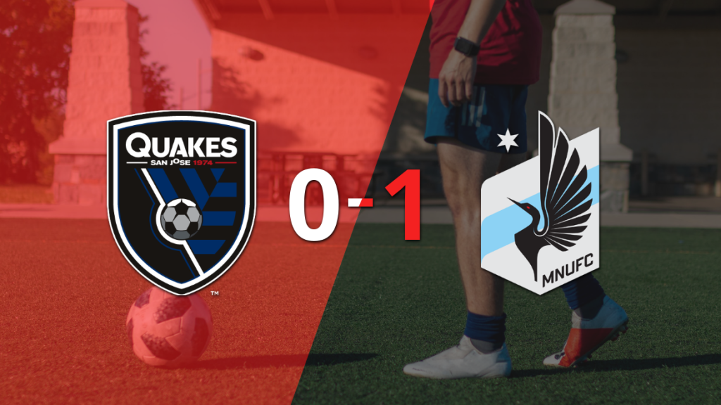 Minnesota United logró la victoria por 1 a 0 ante San José Earthquakes