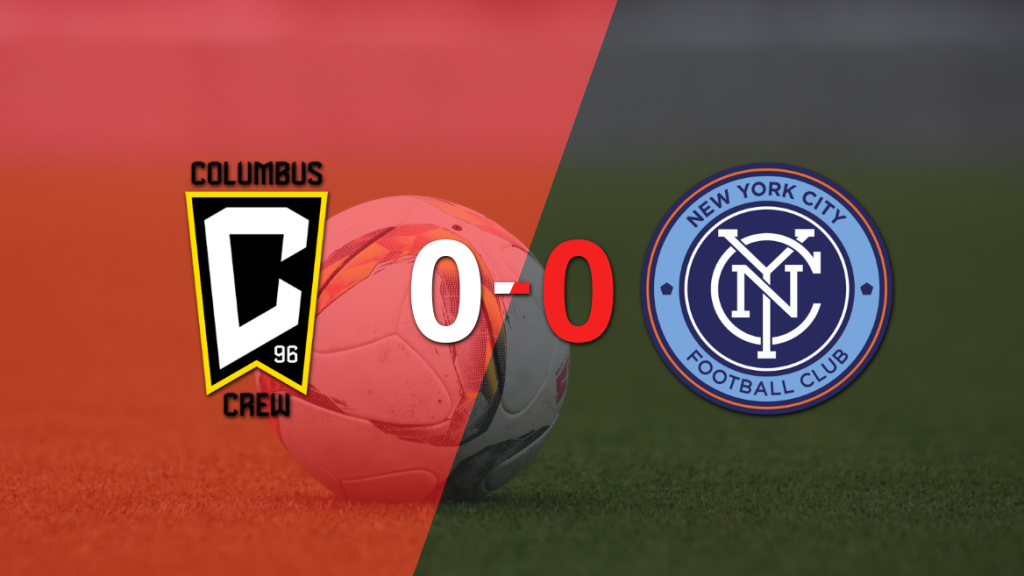 Columbus Crew y New York City FC terminaron sin goles