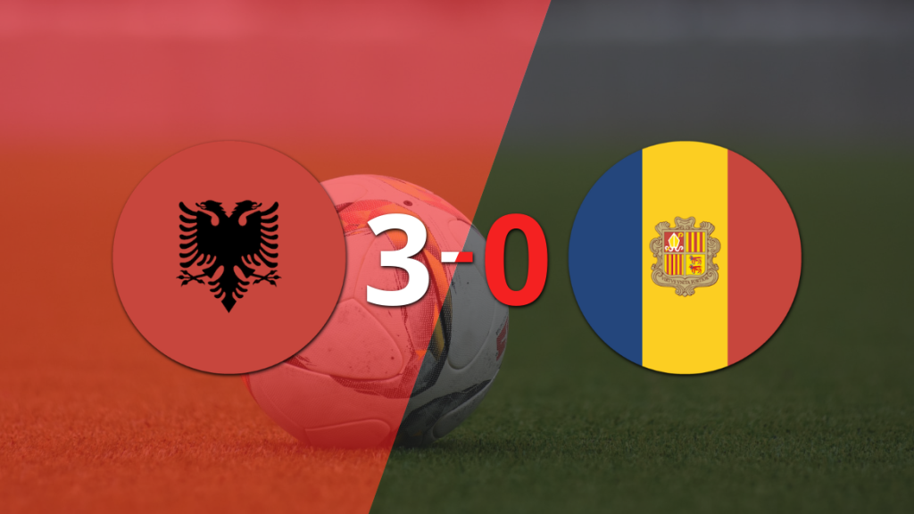 Con doblete de Rey Manaj, Albania liquidó 3-0 a Andorra