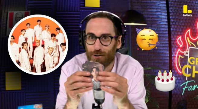 Pedro Pablo Corpancho CELEBRA el react número 100 con photocards de SEVENTEEN: “Qué bonito”  | REACT EN VIVO