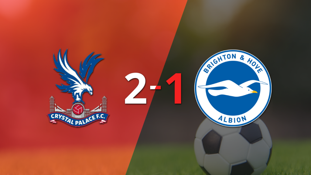 Crystal Palace obtiene una victoria 2-1 contra Brighton and Hove