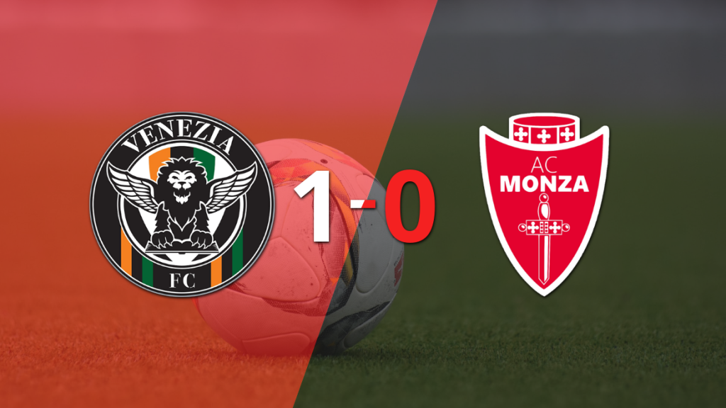 A Venezia le alcanzó con un gol para derrotar a Monza en el estadio Stadio Pierluigi Penzo