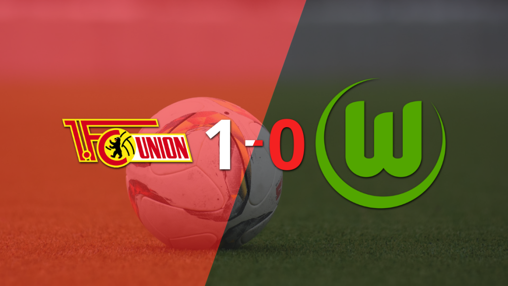 A Unión Berlín le alcanzó con un gol para derrotar a Wolfsburgo en el estadio Stadion An der Alten Forsterei