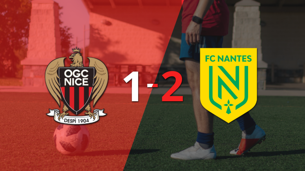 Ajustada victoria por 2 a 1 de Nantes