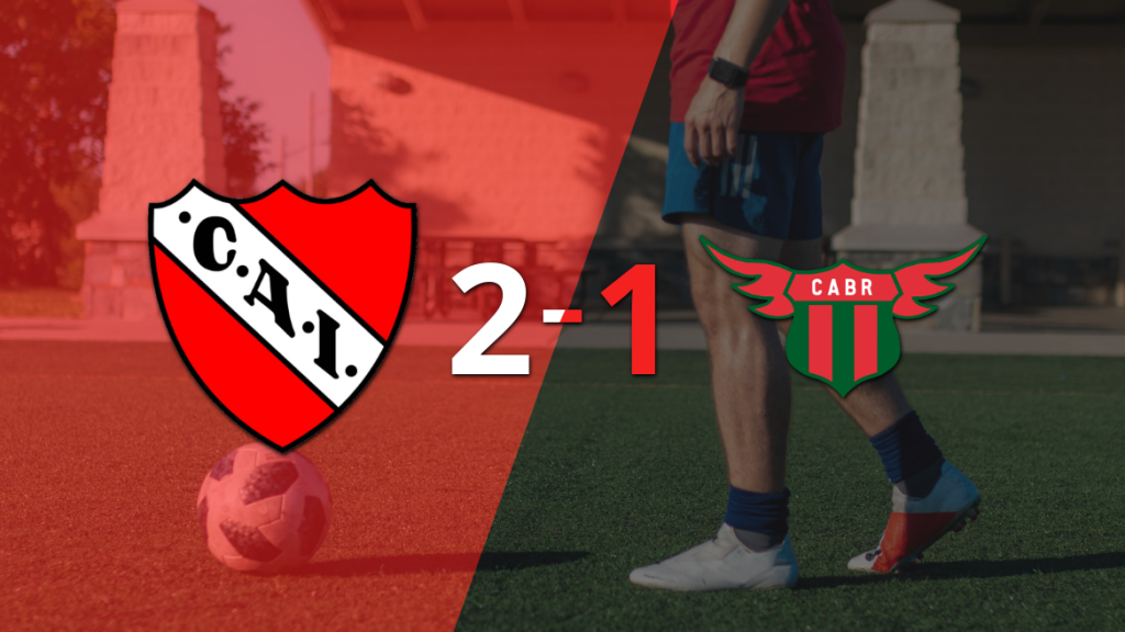 Con doblete de Pablo Galdames y un gol agónico, Independiente derrotó a Boston River