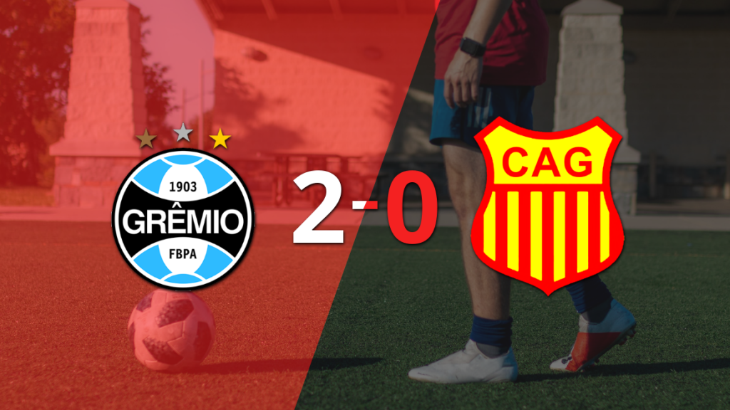 Grêmio dominó a Grau con un 2-0 en un partido electrizante