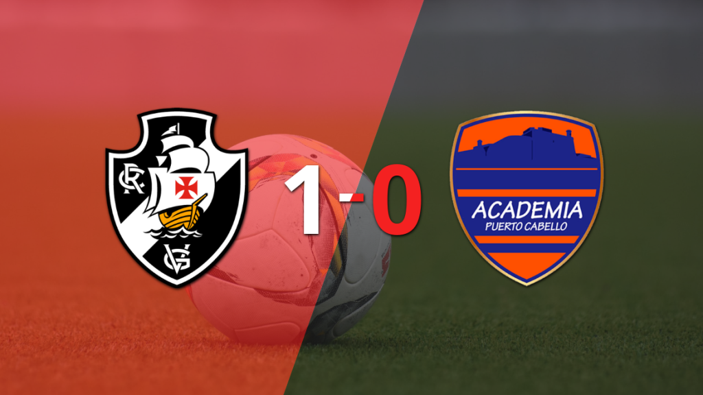 A Vasco da Gama le alcanzó con un gol para derrotar a Puerto Cabello en el estadio el São Januário