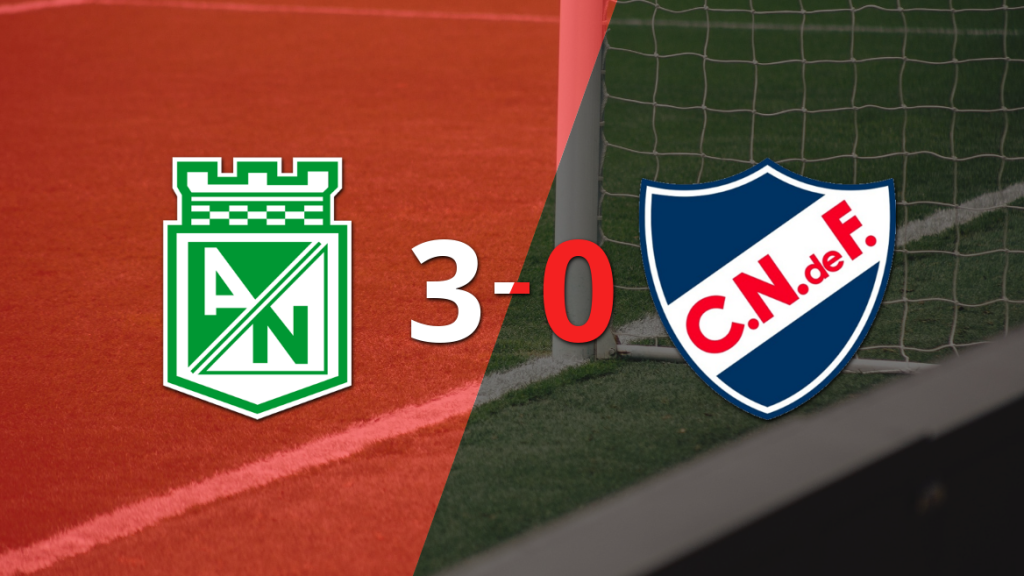 Nacional fue superado fácilmente y cayó 3-0 contra At. Nacional