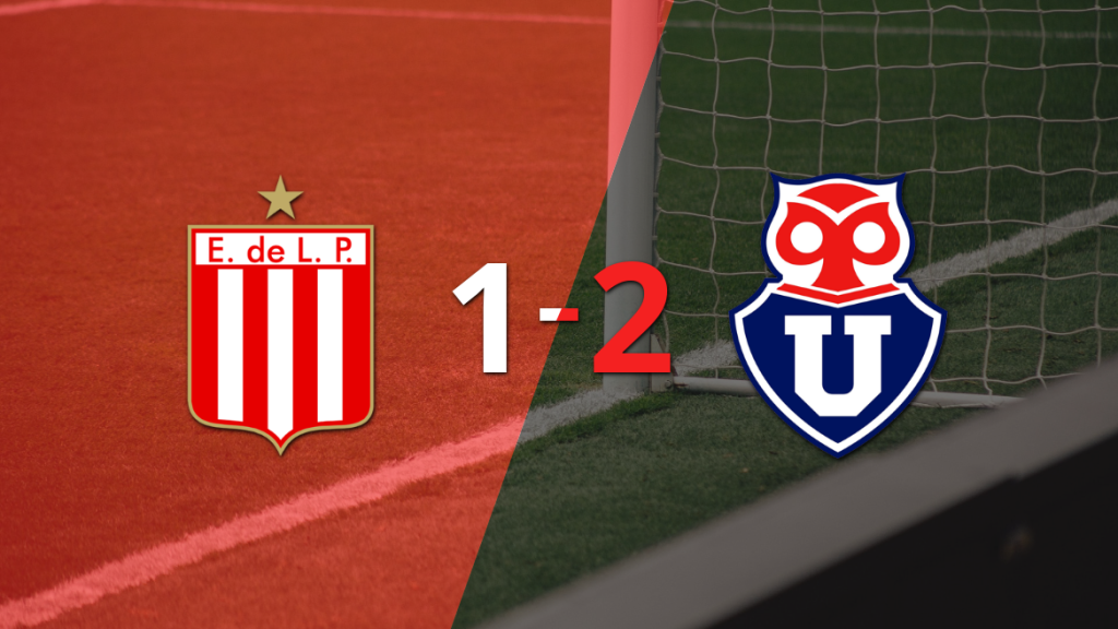Universidad de Chile supera por 2-1 a Estudiantes tras dar vuelta el partido