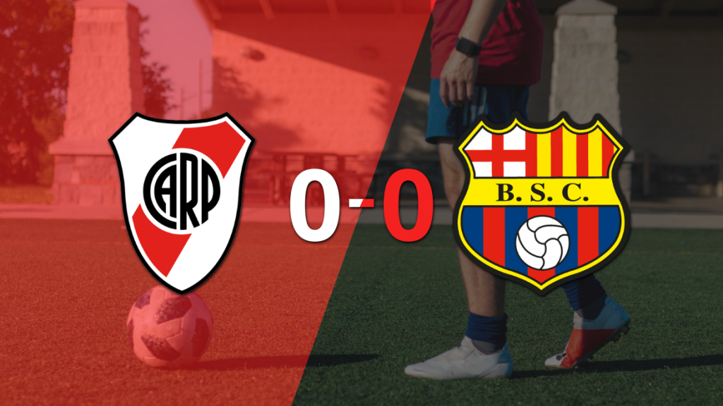 No hubo goles en el empate entre River Plate y Barcelona