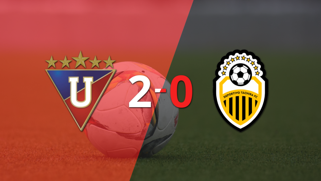 Con dos goles de Alex Arce, Liga de Quito venció a Táchira