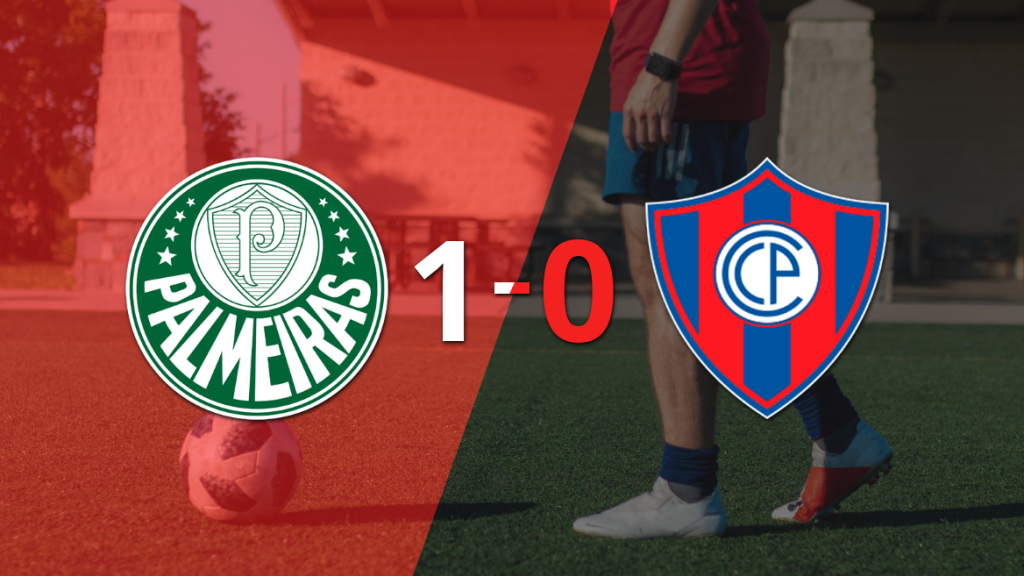 Palmeiras derrotó 1-0 a Cerro Porteño con un gol de Richard Rios