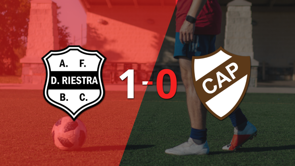 Con gol de Juan Cruz Randazzo, Dep. Riestra le ganó a Platense por 1 a 0