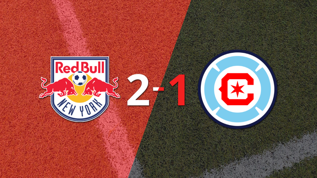 New York Red Bulls lo dio vuelta ante Chicago Fire y venció por 2 a 1