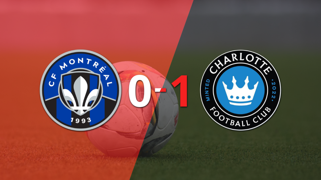 Solitario gol le da triunfo 1-0 a Charlotte FC sobre CF Montréal