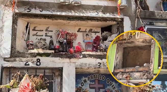 Puno: Delincuentes roban lápidas de cementerio valorizadas en 4 mil soles cada una