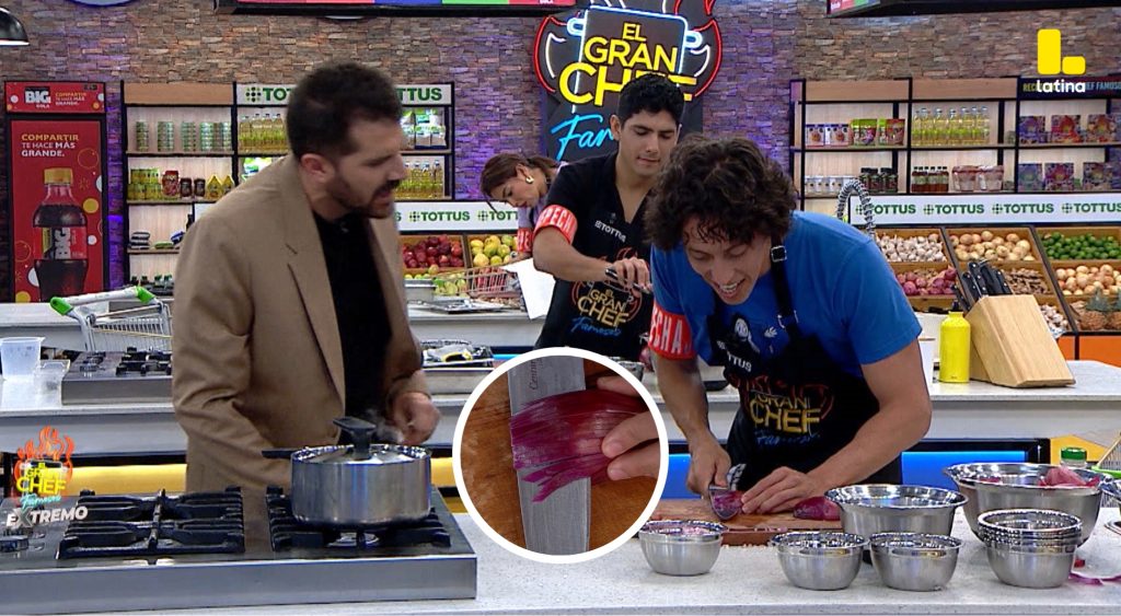 El Gran Chef Famosos: Mateo Garrido Lecca prepara la cebolla con CÁSCARA, ¿qué?