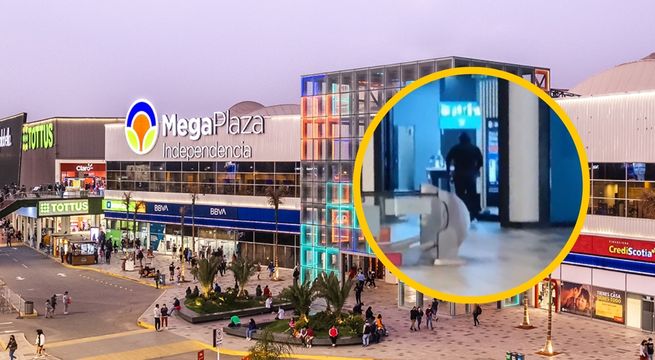 Independencia: difunden nuevas imágenes del robo en Mega Plaza | VIDEO