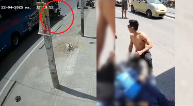 Escolar sufre terrible atropello: cámaras de seguridad captaron el accidente