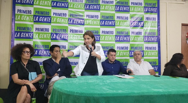 Marisol Pérez Tello denuncia al partido ‘Primero la gente’ por presunta red criminal y tráfico de datos