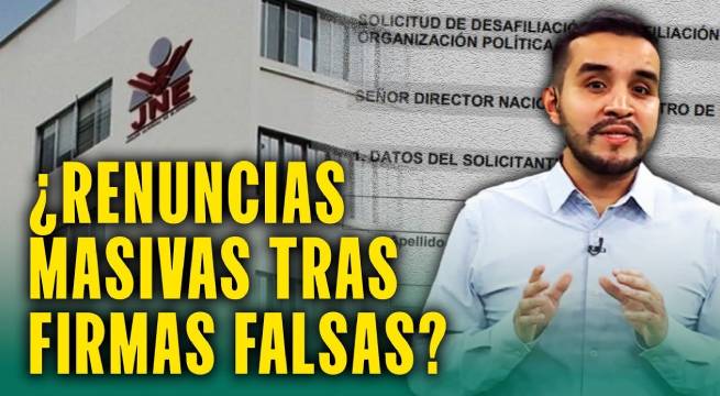 LN Datos: más de 3 mil personas piden desafiliarse de partidos tras escándalo de firmas falsas