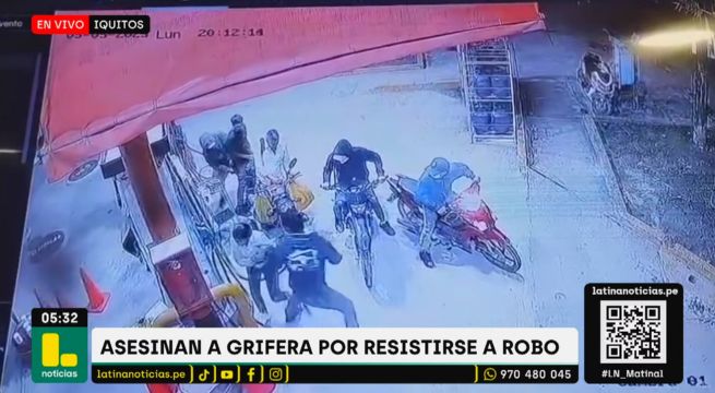 Trabajadora de grifo muere baleada tras resistirse a robo
