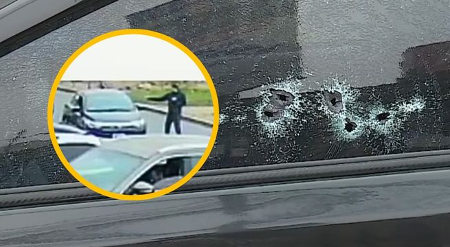 Asesinan a padre de familia frente al colegio de su hijo en Los Olivos | VIDEO