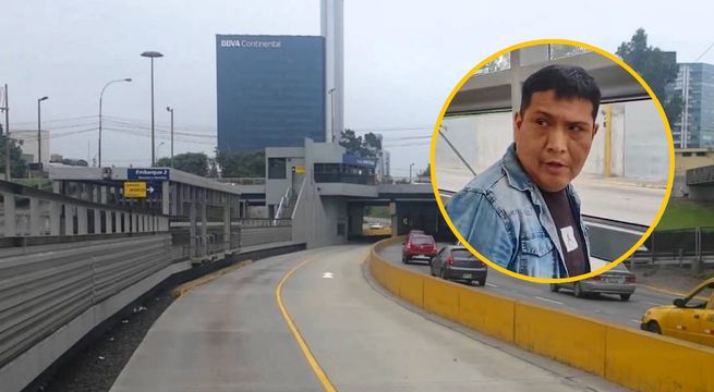 San Isidro: delincuente es capturado dentro de la estación del Metropolitano | VIDEO