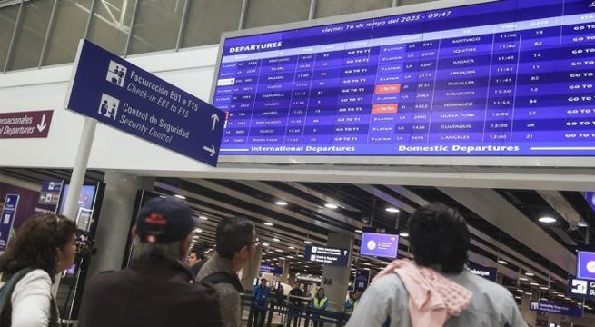 Varios vuelos nacionales cancelados en el nuevo Aeropuerto Jorge Chávez | VIDEO
