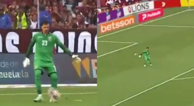 Guillermo Viscarra y el tremendo blooper que cometió en el Venezuela vs Bolivia | VIDEO
