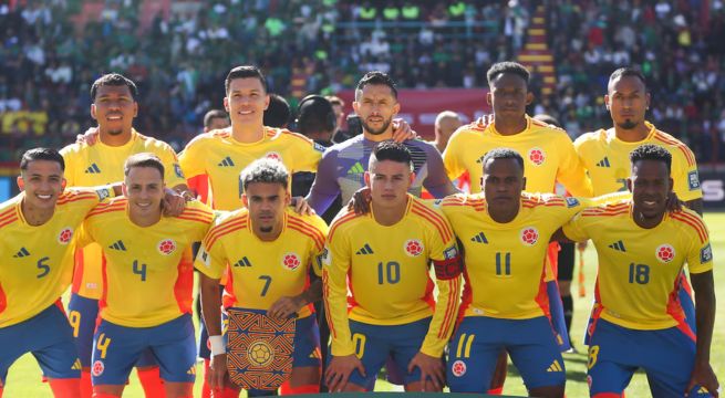 Colombia presenta hasta 6 bajas previo al partido con Perú por Eliminatorias 2026