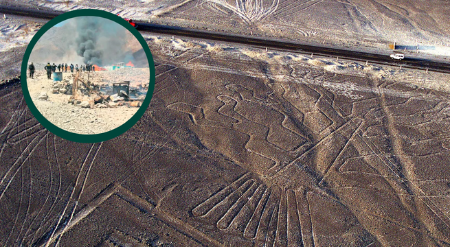 Líneas de Nasca: minería ilegal avanza ante mirada pasiva del Estado