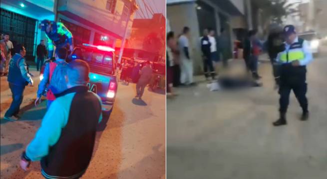 Obrero es asesinado en exteriores de colegio en San Juan de Lurigancho