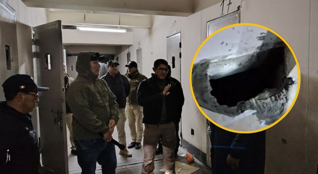 Detectan forado en penal de Cochamarca y frustran intento de fuga de internos