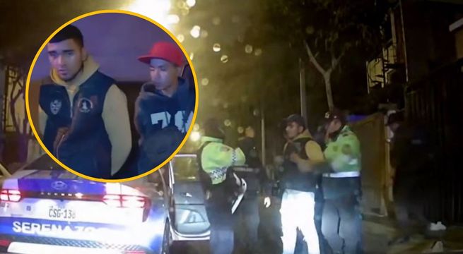 Capturan a “Pinky” y “Cerebro” robando autopartes en Surco: cámaras registraron todo