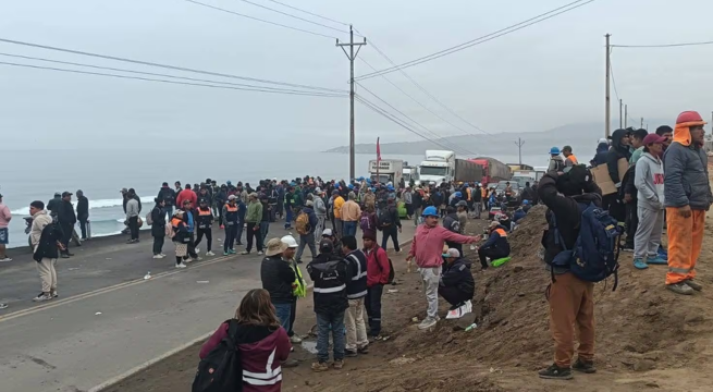 Sutran: siete carreteras se encuentran bloqueadas por protestas de mineros