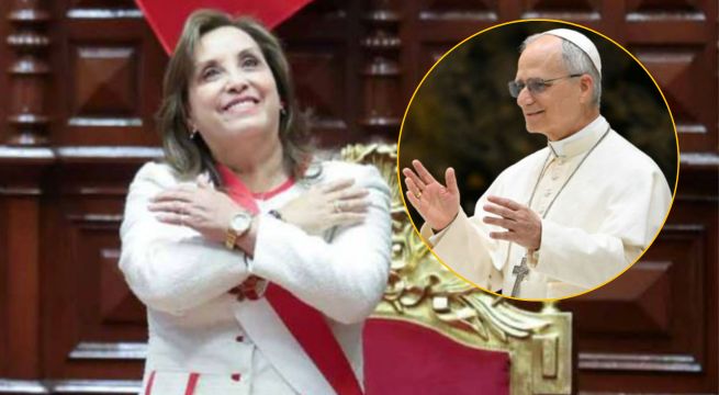 Dina Boluarte invita a papa León XIV a visitar el Perú en su último mensaje a la Nación