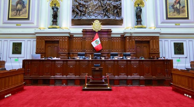 ¿A qué hora es la elección de la Mesa Directiva del Congreso 2025-2026?