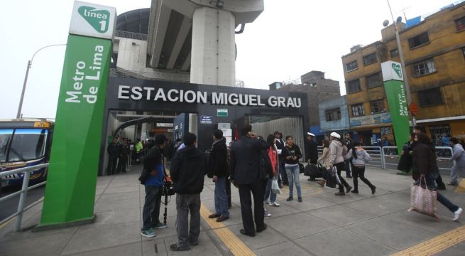 ¿Estación Grau de la Línea 1 del Metro de – El reportero andino