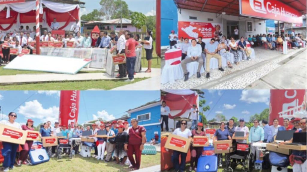 CAJA HUANCAYO INAUGURA OFICINA DE INCLUSIÓN AMAZÓNICA EN SANTA ROSA DE LORETO