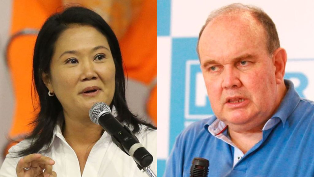 Keiko Fujimori y López Aliaga enfrentados por el futuro político de José Jerí