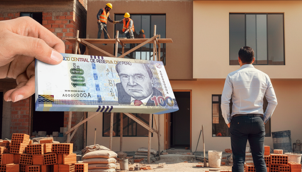 Construye tus sueños con un préstamo de S/ 250 mil a una tasa desde 1% mensual