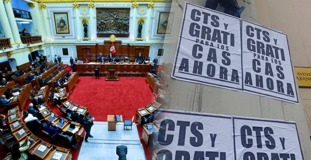 Trabajadores CAS tendrán CTS y gratificación: Congreso aprobó modificación en mayoría