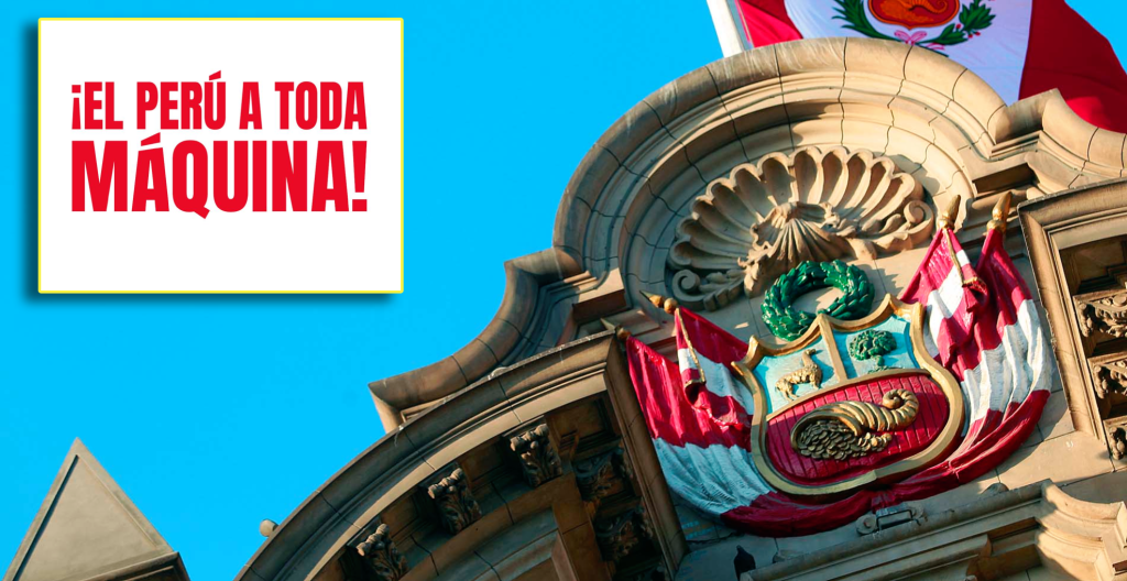 Es oficial: Gobierno deja de usar la frase “¡El Perú a toda máquina!” que creó José Jerí